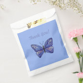 Blue Butterfly Custom White Fevor Bag Geschenktütchen (Versiegelt)
