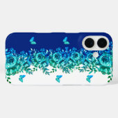 Blue Butterfly Garden Phone Case (Rückseite (Horizontal))