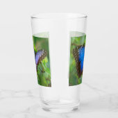 Blue Butterfly Glass Cup Glas (Rechts)