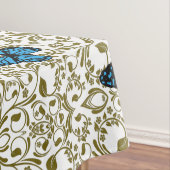 Blue butterfly gold garden tischdecke (Beispiel)