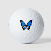 Blue Butterfly Golf Balls Golfball (Vorderseite)