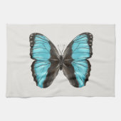 Blue Butterfly Insect Art Lover Geschirrtuch (Horizontal)