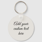 Blue Butterfly Insect Art Lover Schlüsselanhänger (Rückseite)