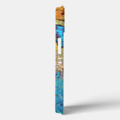 BLUE BUTTERFLY LADY, AQUAMARIN GOLD SPARKLE GEM MO Case-Mate iPhone HÜLLE (Rückseite / Rechts)