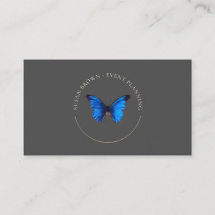 Blue-Butterfly-Logo-Visitenkarte Visitenkarte
