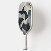 Blue Butterfly Masquerade Pickleball Schläger (Links)