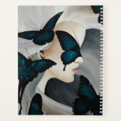 Blue Butterfly Masquerade Planer (Rückseite)