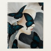Blue Butterfly Masquerade Planer (Vorderseite)