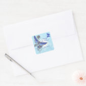 Blue Butterfly Stickers (Umschlag)