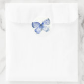 Blue Butterfly Stickers (Tasche)