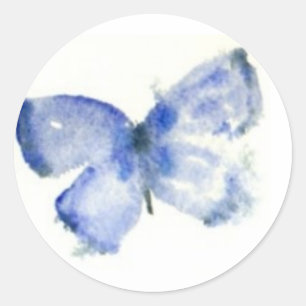 Blue Butterfly Stickers