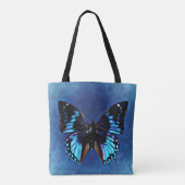 Blue Butterfly Tasche (Rückseite)