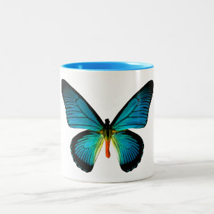 Blue Butterfly Tasse