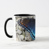 Blue-Butterfly-Tasse Tasse (Links)