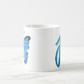 Blue Butterfly Tee Tasse (Mittel)