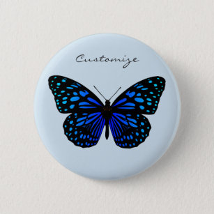 Blue Butterfly Thunder_Cove Button