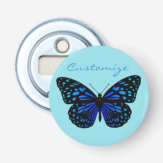 Blue Butterfly Thunder_Cove Flaschenöffner (Vorderseite)