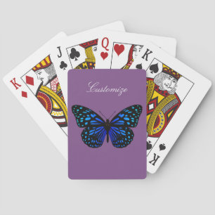 Blue Butterfly Thunder_Cove Spielkarten