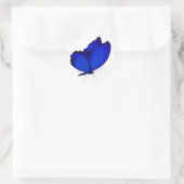 Blue Butterfly Umschlag Aufkleber (Tasche)