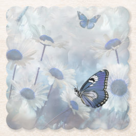 Blue Butterfly Untersetzer