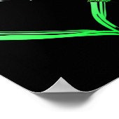 Blue Butterfly verbreitet Mental Health Aware Poster (Ecke)