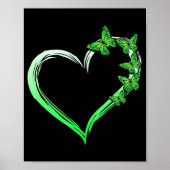 Blue Butterfly verbreitet Mental Health Aware Poster (Vorne)