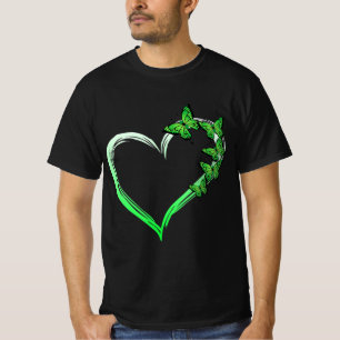 Blue Butterfly verbreitet Mental Health Aware T-Shirt