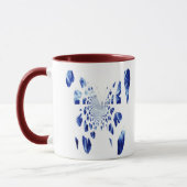Blue Butterfly Wings Tasse (Links)