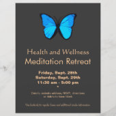 Blue Butterfly Women's Health and Wellness Flyer (Vorne)