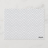 Blue Button Insert-Karte Postkarte (Rückseite)