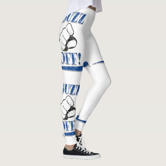 Blue Buzz Off Leggings (Rechts)