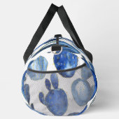 Blue Cactus Gold White Desert Fun Duffle Bag (Rechts)