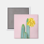 Blue Cactus Trio Magnet (Vorderseite/Rückseite)