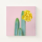 Blue Cactus Trio Notizblock (Rückseite)