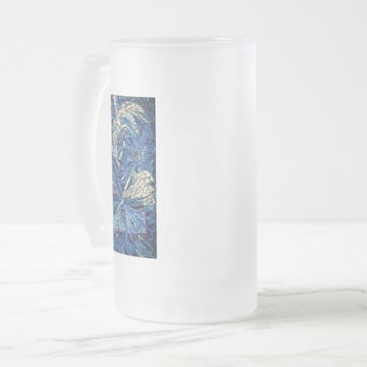 Blue cake mattglas bierglas (Vorderseite Links)