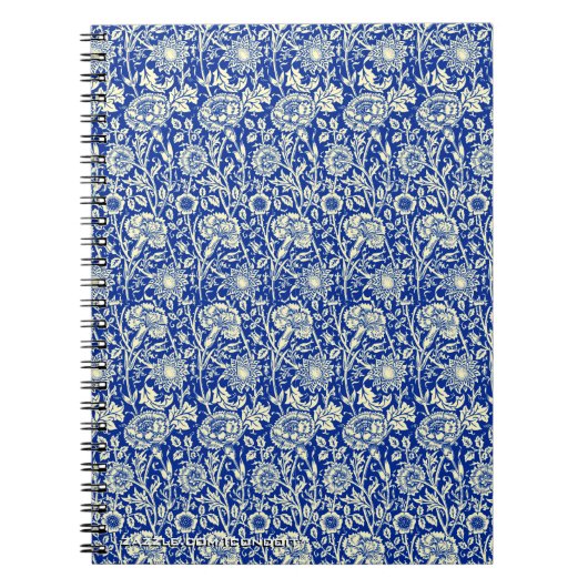 Blue Calico Notizblock (Vorderseite)