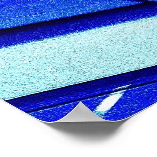 "Blue Camaro" © 2009 S.J. Poster (Ecke)