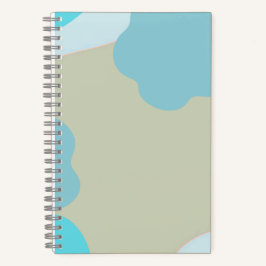 Blue Camo Notebook – Cool Camouflage Journal Notizblock