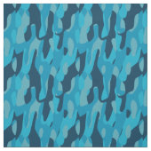 Blue Camo   Stoff (Muster)