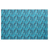 Blue Camo   Stoff (Fat Quarter (45,7 x 55,9 cm))