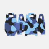 Blue Camouflage Camoflauge Geburtstagsparty Gefall Geschenkschachtel (Ungefaltet)
