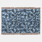 Blue Camouflage Decke (Vorderseite)