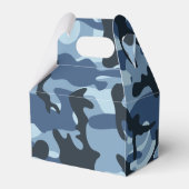 Blue Camouflage Geschenkschachtel (Rückseite)