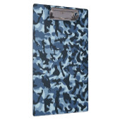Blue Camouflage Klemmbrett (Rechts)