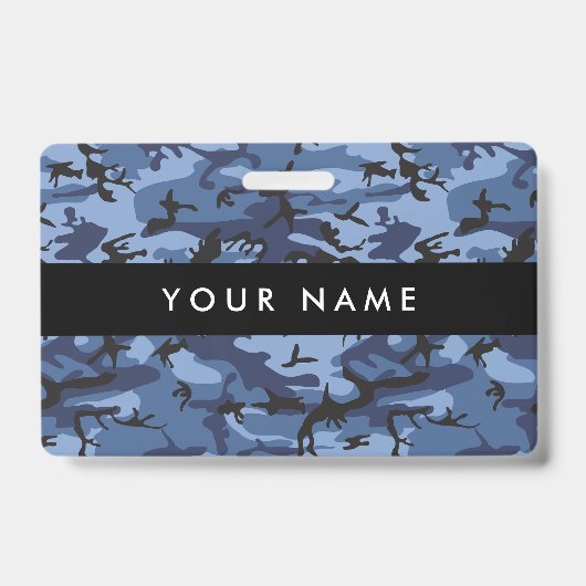 Blue Camouflage, Militär, Armee Ausweis (Vorderseite)