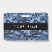 Blue Camouflage, Militär, Armee Ausweis (Rückseite)
