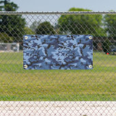 Blue Camouflage, Militär, Armee Banner (Insitu)