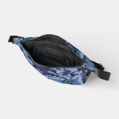 Blue Camouflage, Militär, Armee Bauchtasche (Offen)
