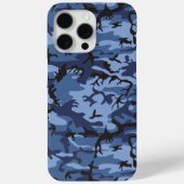 Blue Camouflage, Militär, Armee Case-Mate iPhone Hülle (Rückseite)