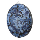 Blue Camouflage, Militär, Armee Dartscheibe (Vorderseite rechts)